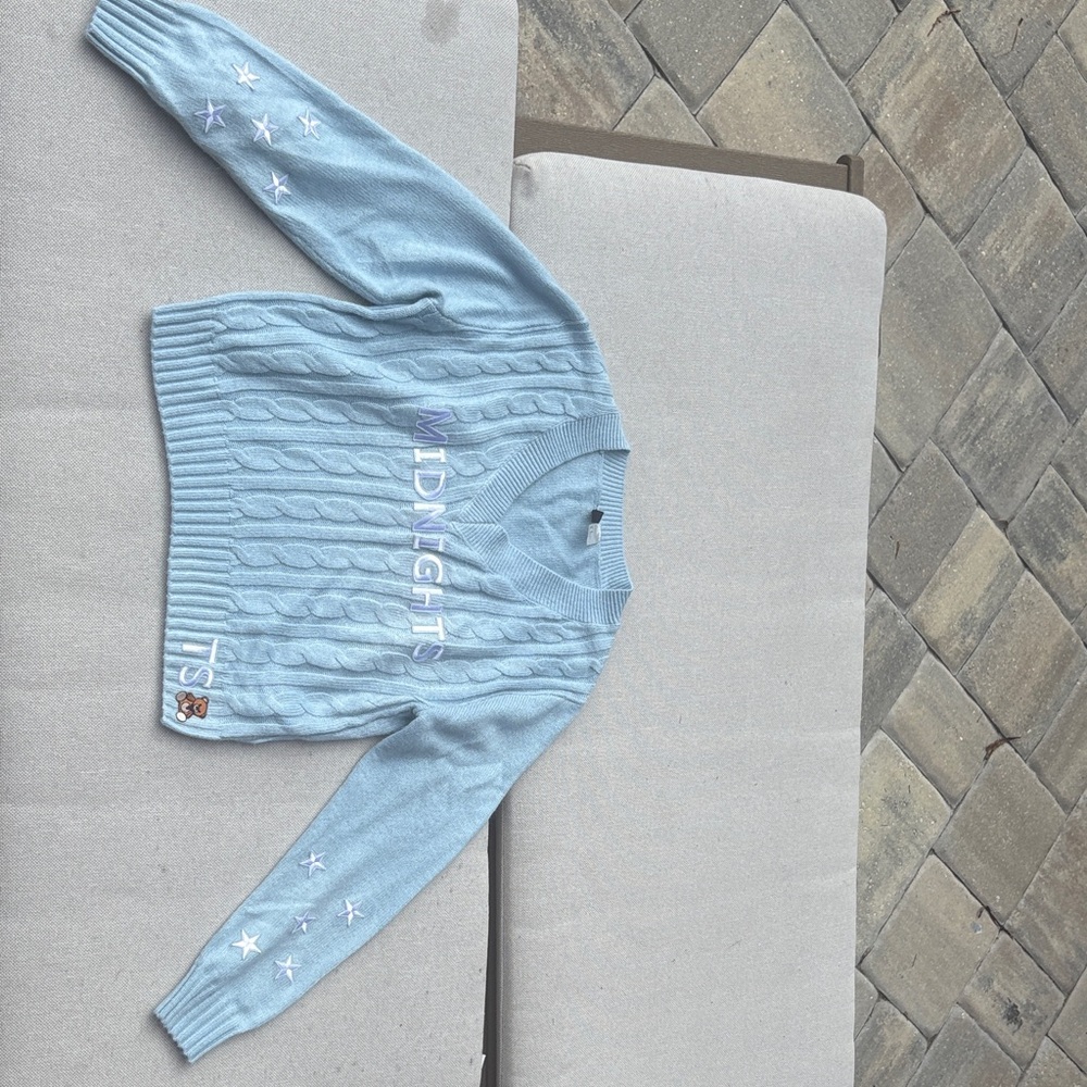Divided Light Blue Taylor swift Crewneck Sweater